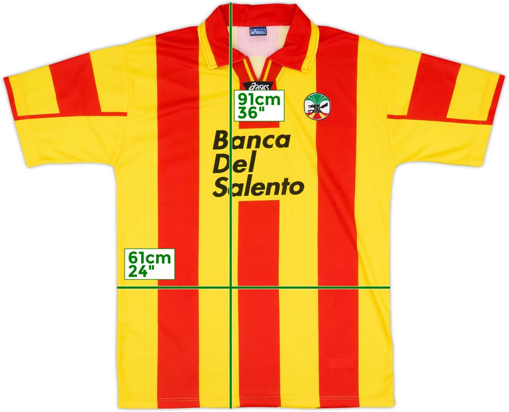 1997-98 Lecce Home Shirt - 9/10 - (XL)