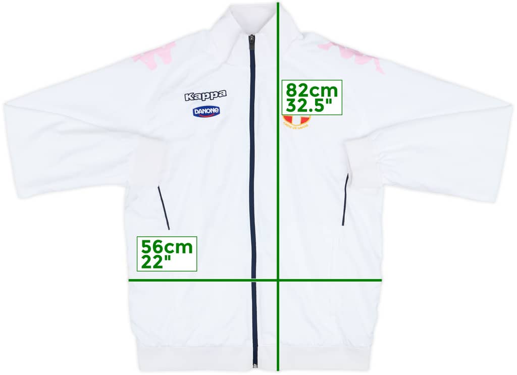 2010-11 Evian Thonon Gaillard Kappa Track Jacket - 8/10 - (M)