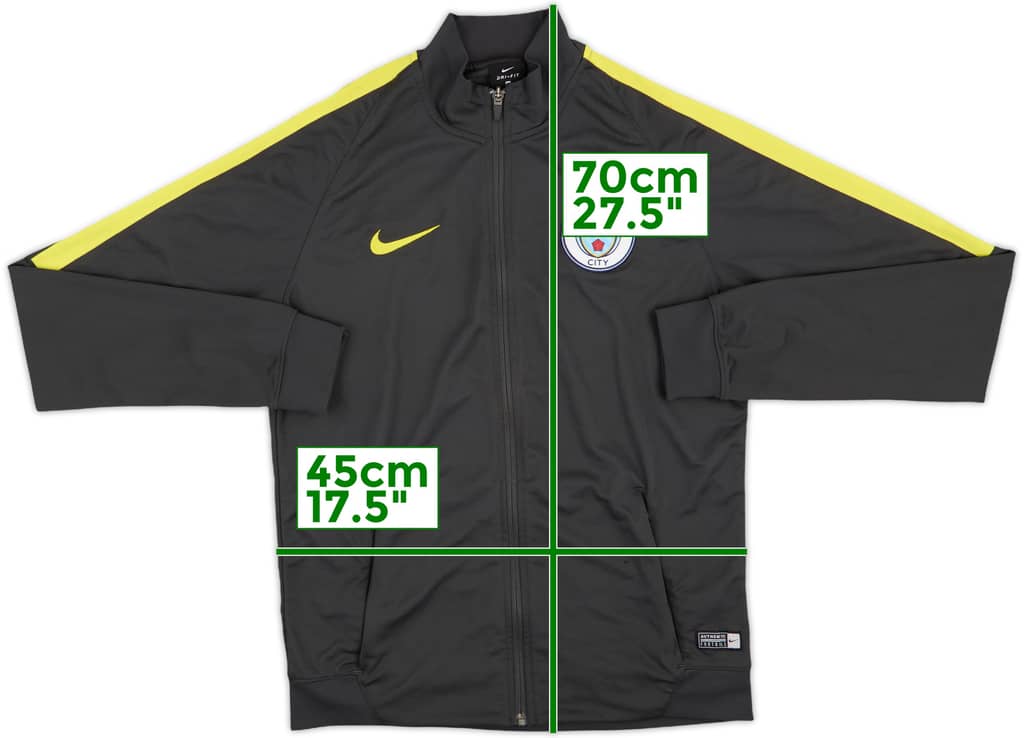 2016-17 Manchester City Nike Track Jacket - 5/10 - (M)