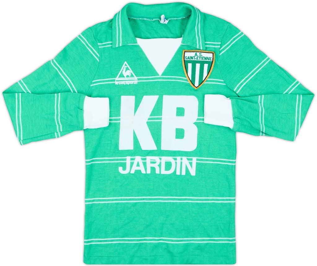 1981-82 Saint Etienne Home L/S Shirt - 8/10 - (M.Boys)