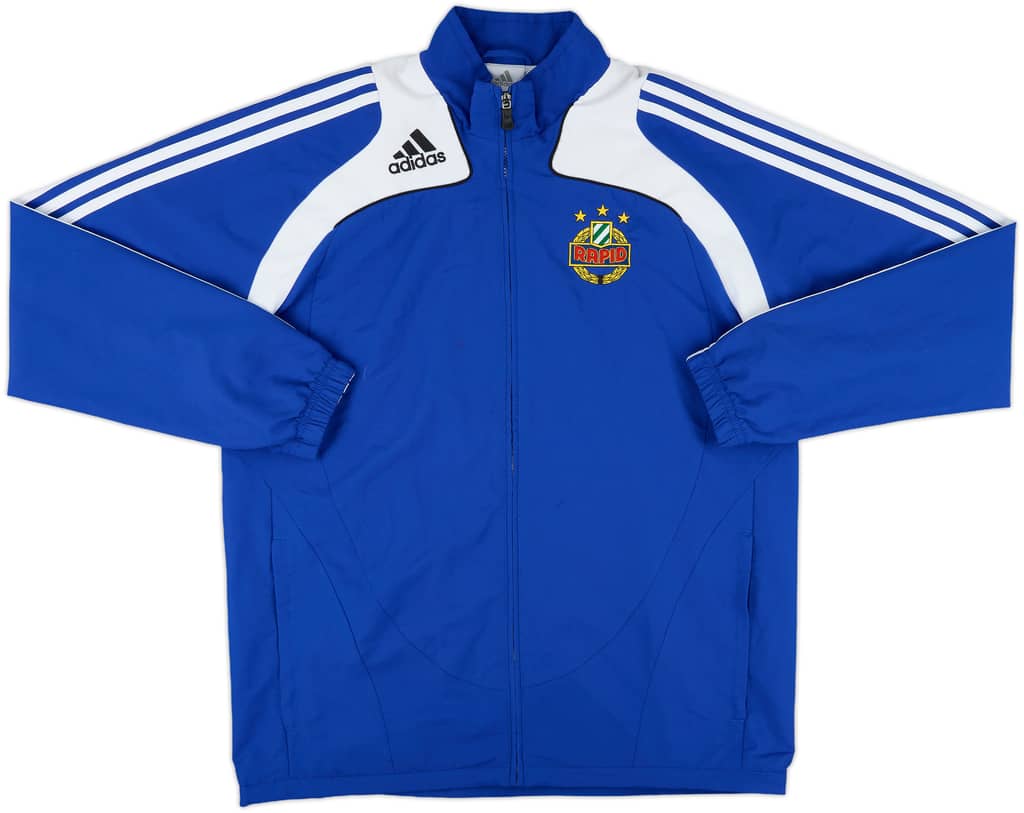 2008-09 Rapid Vienna adidas Track Jacket - 8/10 - (S)