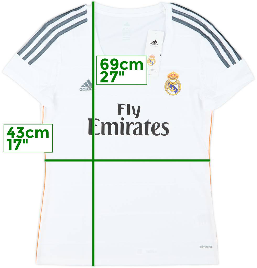 2013-14 Real Madrid Home Shirt (Women's L)