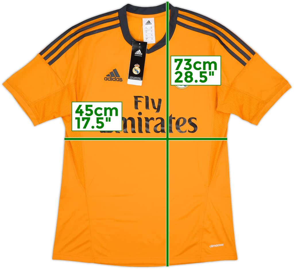 2013-14 Real Madrid Third Shirt (XL.Boys)