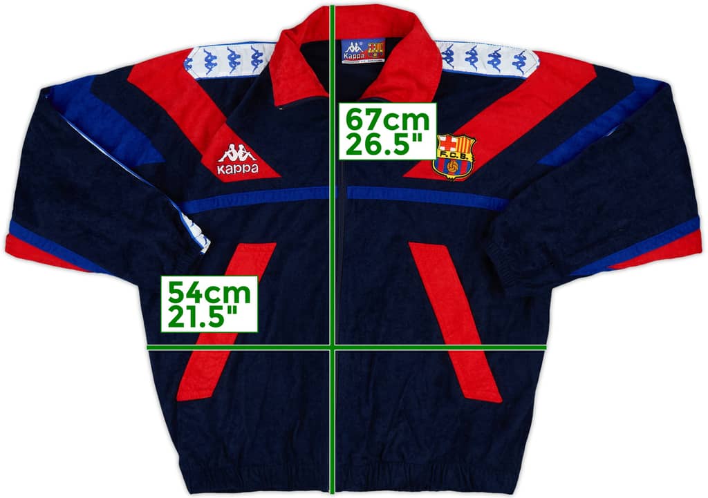 1993-94 Barcelona Kappa Track Jacket - 8/10 - (S)