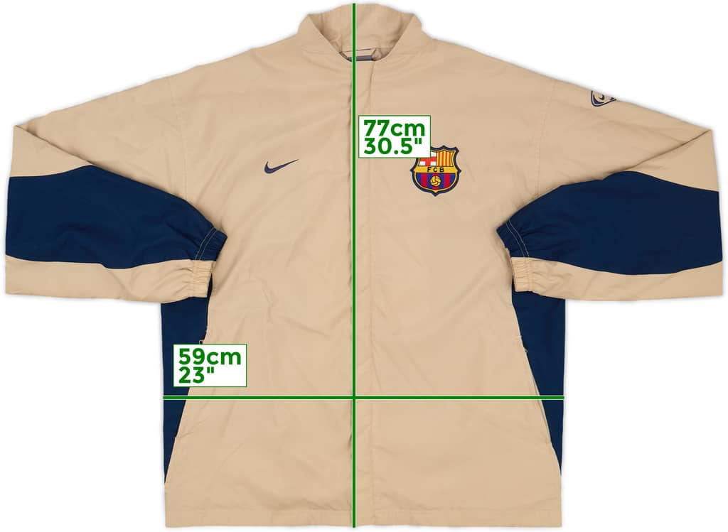 2003-04 Barcelona Nike Track Jacket - 8/10 - (M)