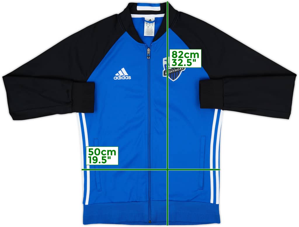 2015-16 Montreal Impact adidas Track Jacket - 9/10 - (M)