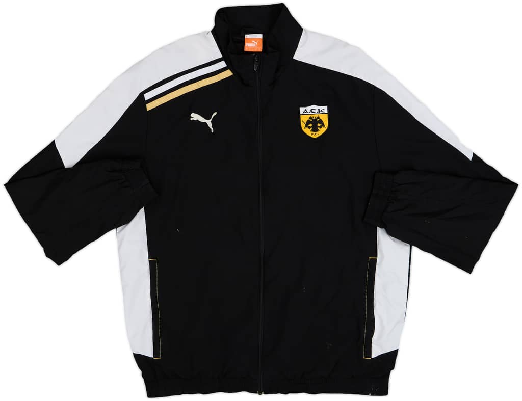 2011-12 AEK Athens Puma Track Jacket - 8/10 - (XL)