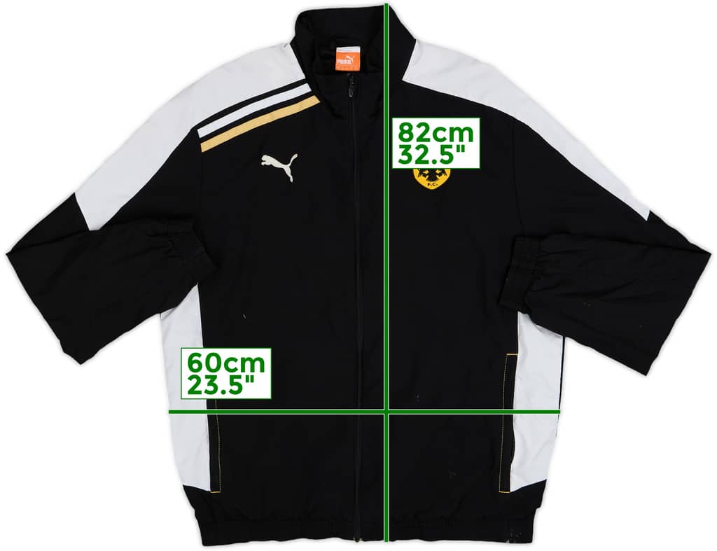 2011-12 AEK Athens Puma Track Jacket - 8/10 - (XL)