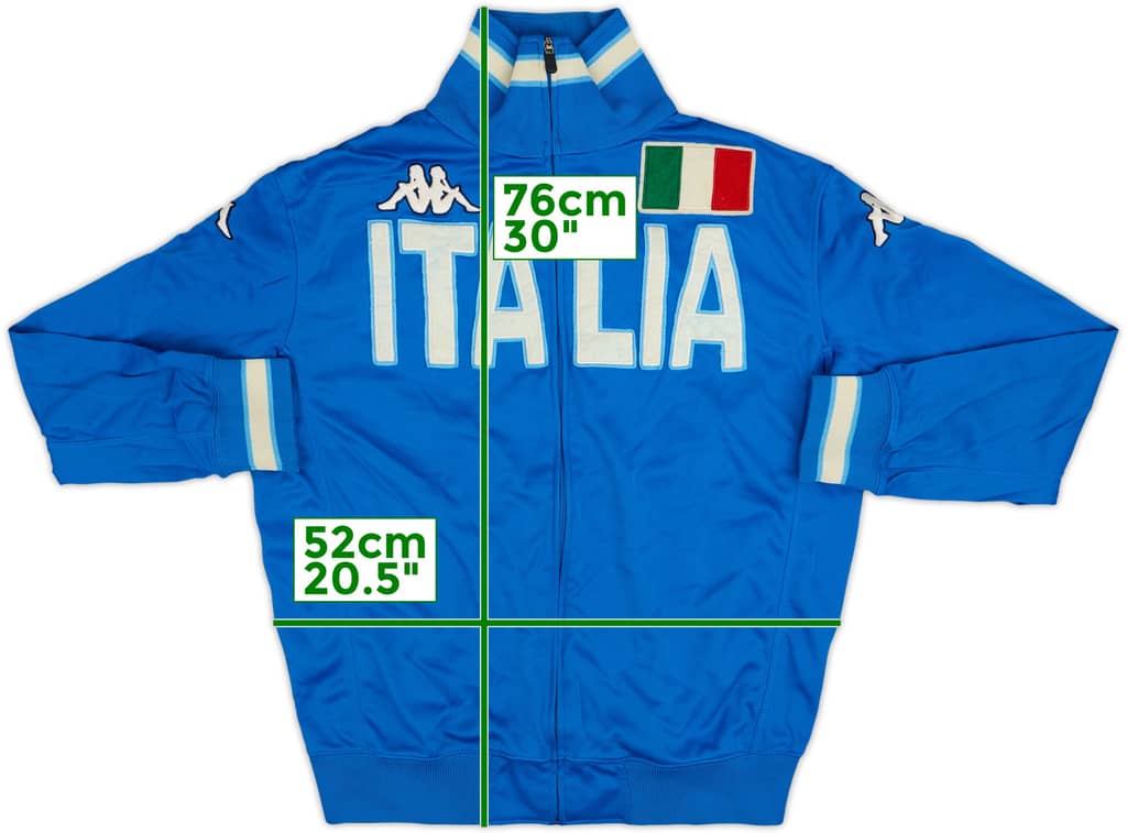 2009-10 Italy Kappa Track Jacket - 8/10 - (L)