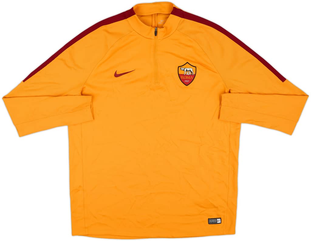 2017-18 Roma Nike 1/4 Zip Training Top - 7/10 - (XL)