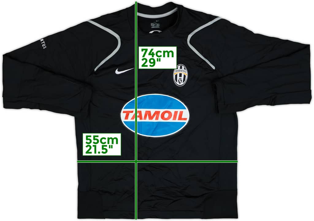 2006-07 Juventus Nike Sweat Top - 8/10 - (L)