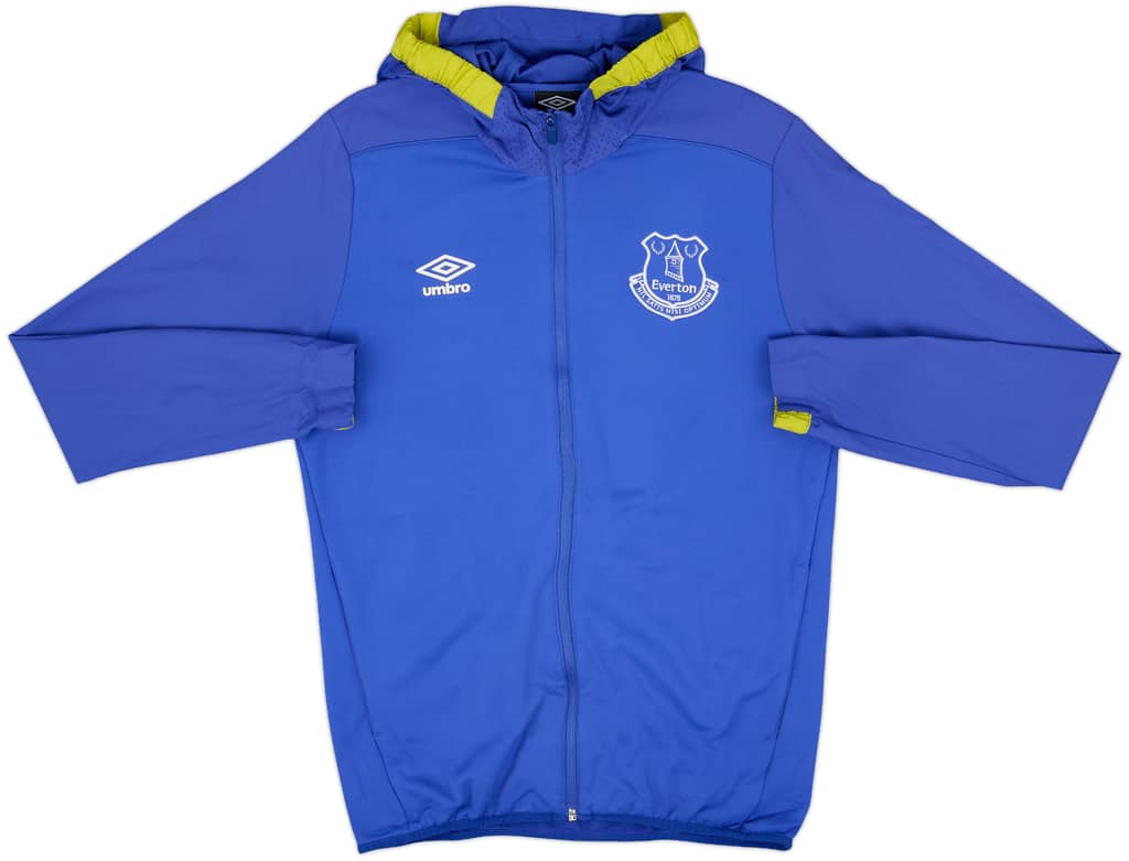 2015-16 Everton Umbro Hooded Track Jacket - 8/10 - (M)