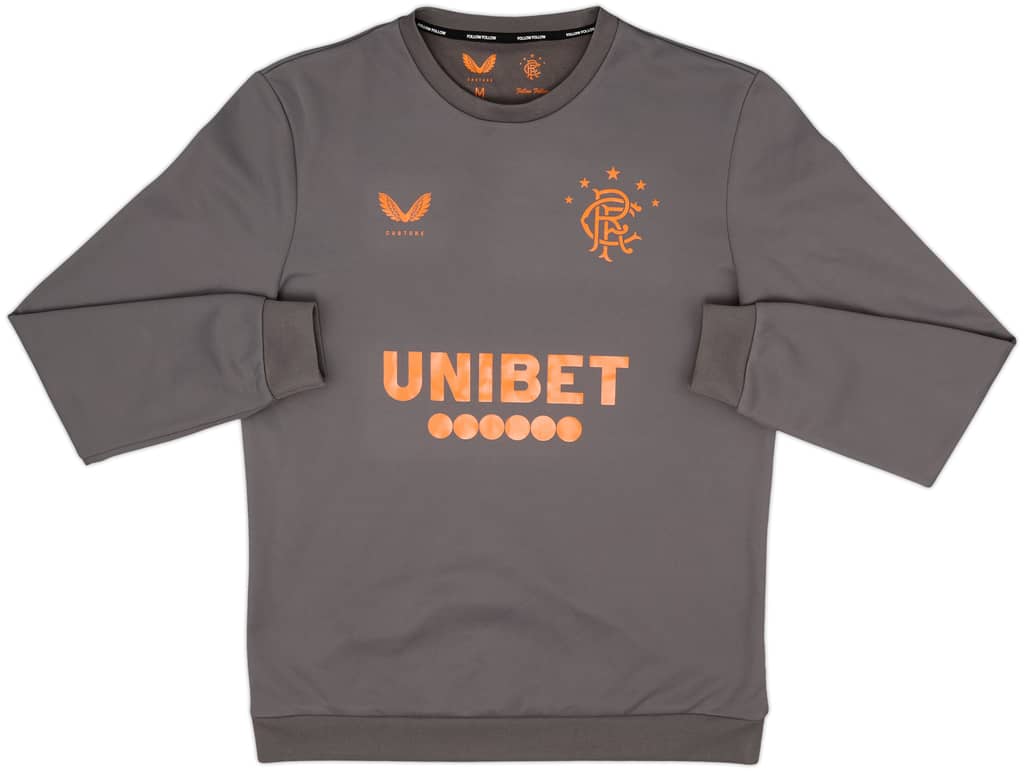 2020-21 Rangers Castore Sweat Top - 10/10 - (M)