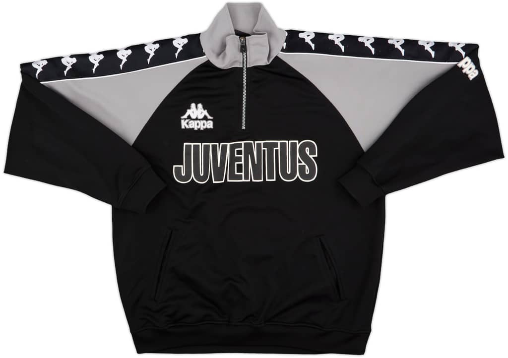 1995-97 Juventus Kappa 1/4 Zip Drill Top - 10/10 - (XL)