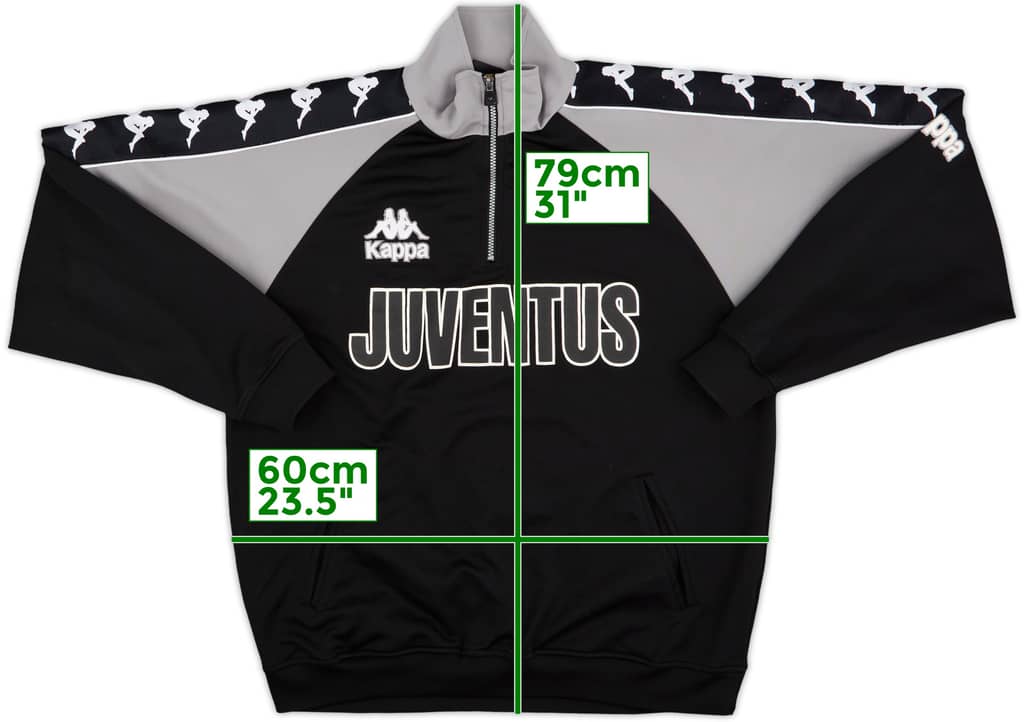 1995-97 Juventus Kappa 1/4 Zip Drill Top - 10/10 - (XL)