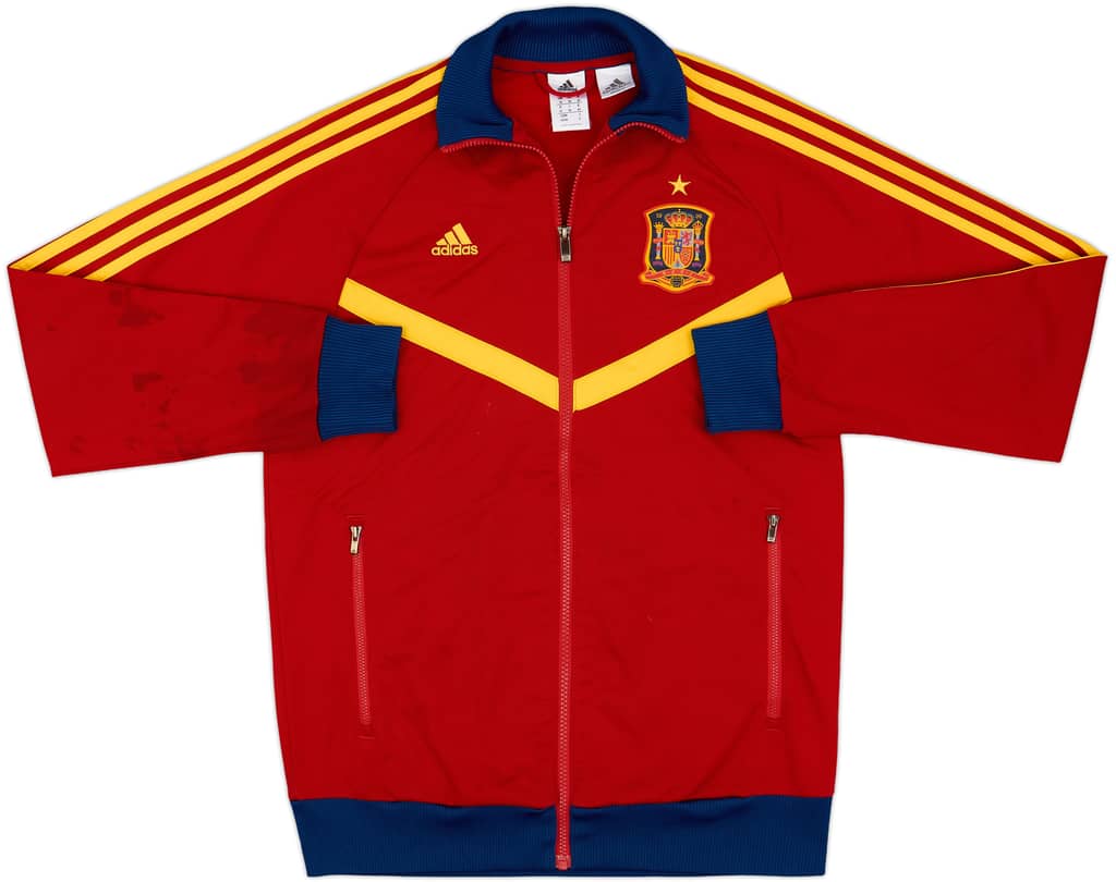 2012-13 Spain adidas Track Jacket - 8/10 - (M)