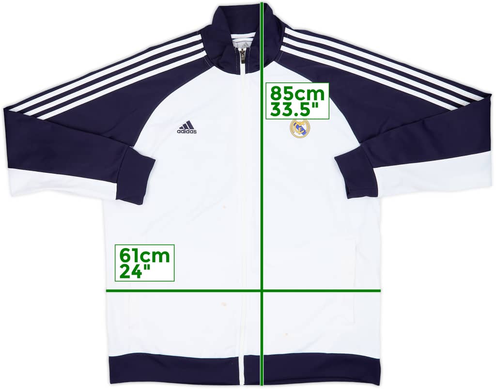 2012-13 Real Madrid adidas Track Jacket - 6/10 - (XL)