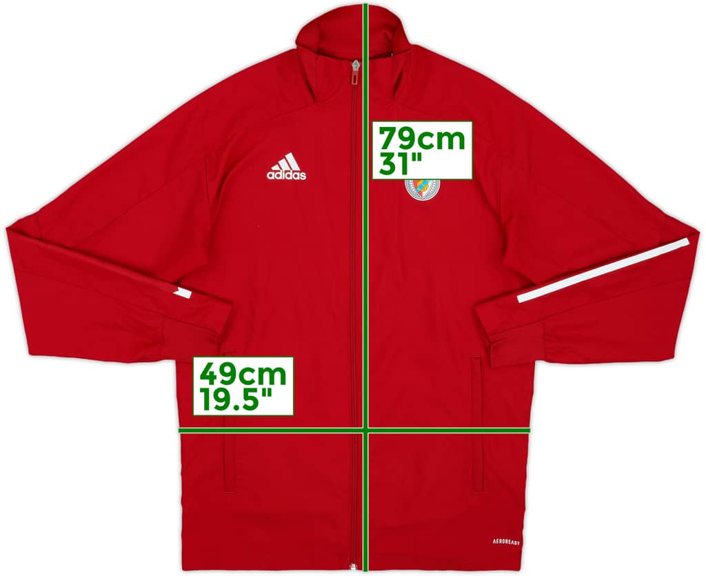 2019-20 Benfica adidas Track Jacket - 5/10 - (S)