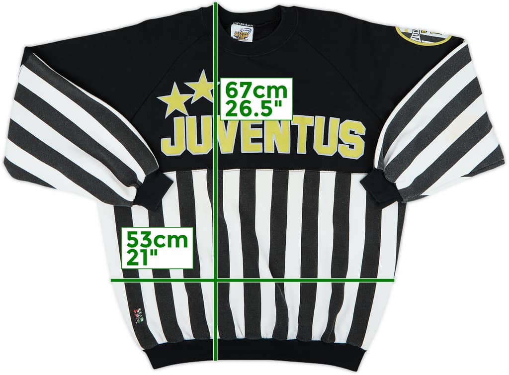 1990-91 Juventus Le Felpe Dei Grande Club Sweat Top - 8/10 - (L)
