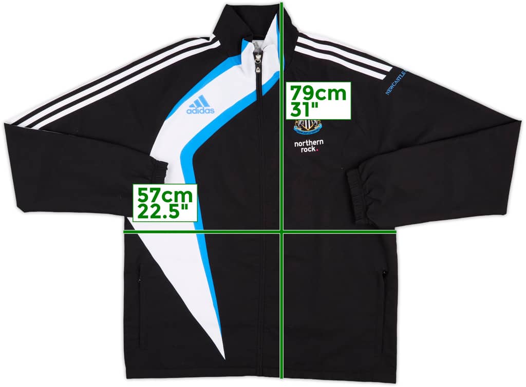 2009-10 Newcastle adidas Track Jacket - 8/10 - (M/L)