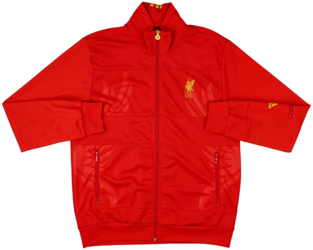 2009-10 Liverpool adidas Track Jacket - 8/10 - (L)