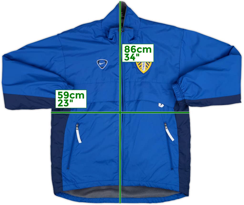 2000-01 Leeds Nike Padded Bench Coat - 7/10 - (S)