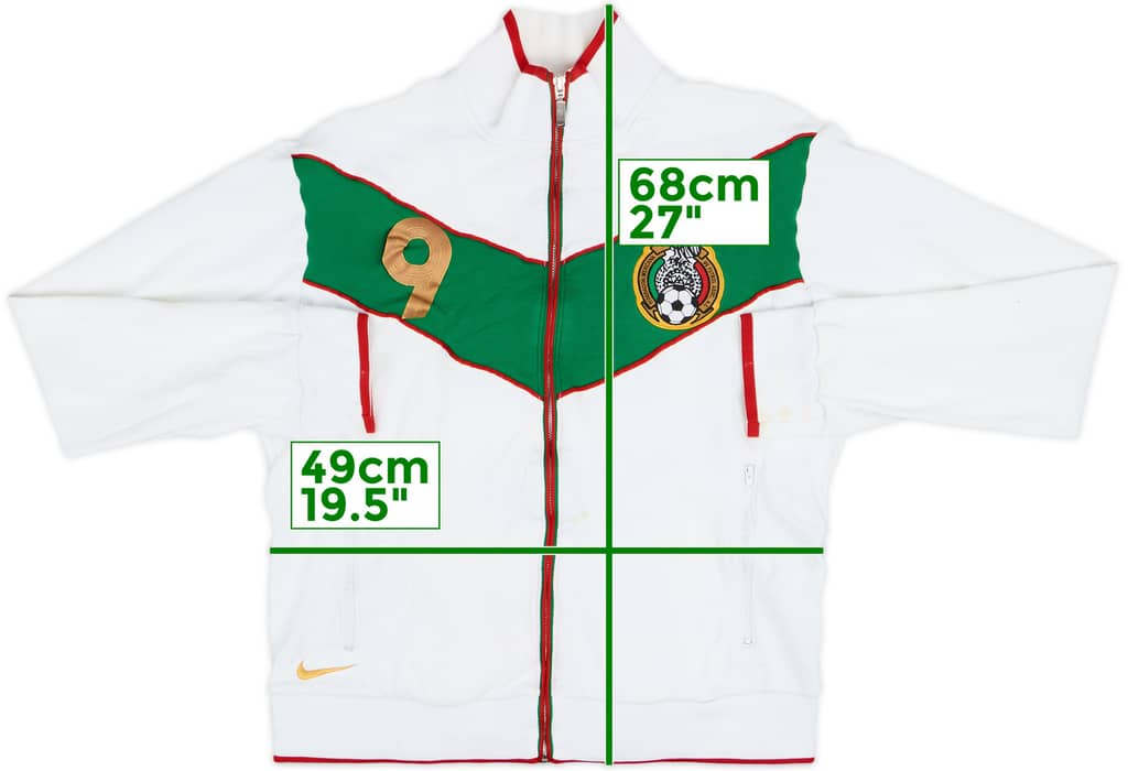 2006-07 Mexico Nike Track Jacket #9 - 4/10 - (M)