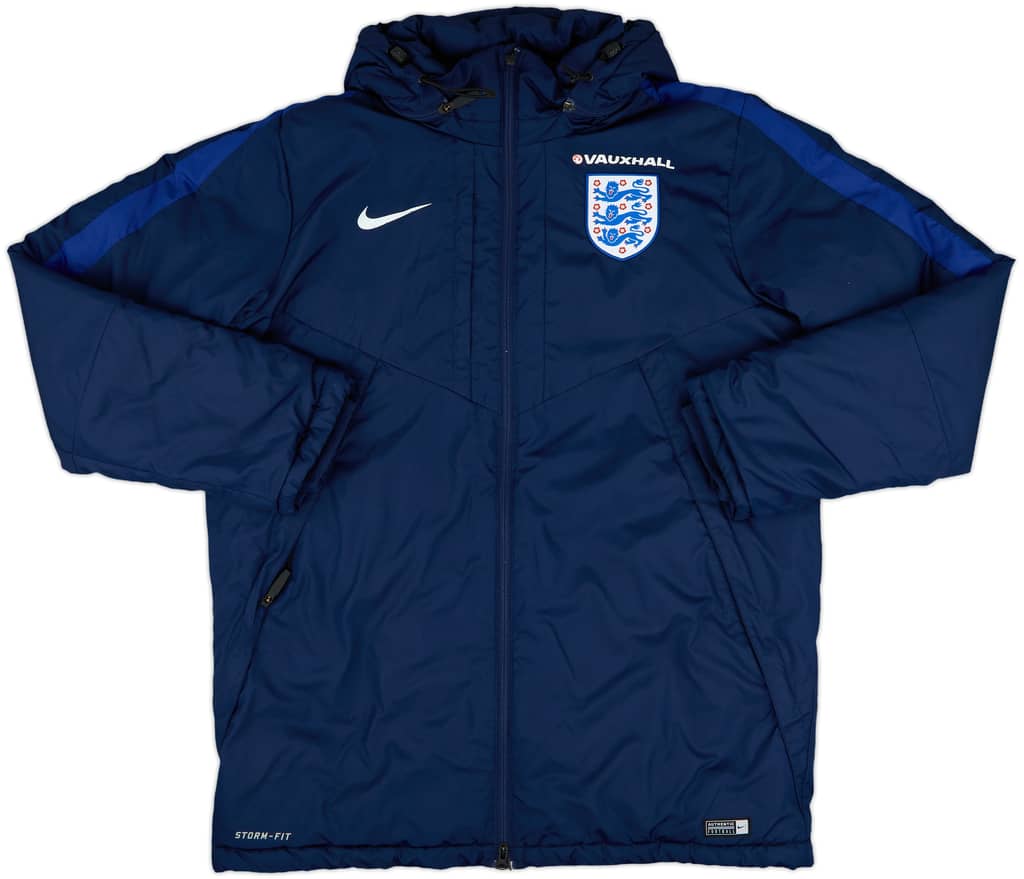 2016-17 England Nike Padded Bench Coach - 9/10 - (L)