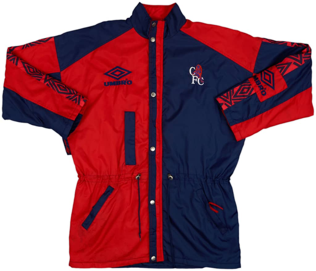 1996-97 Chelsea Umbro Padded Bench Coat - 8/10 - (XL)