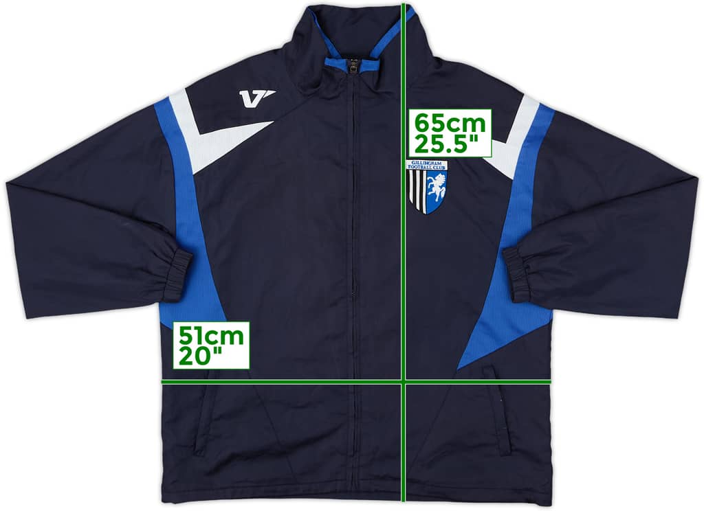 2009-10 Gillingham Vandanel Track Jacket - 7/10 - (S)