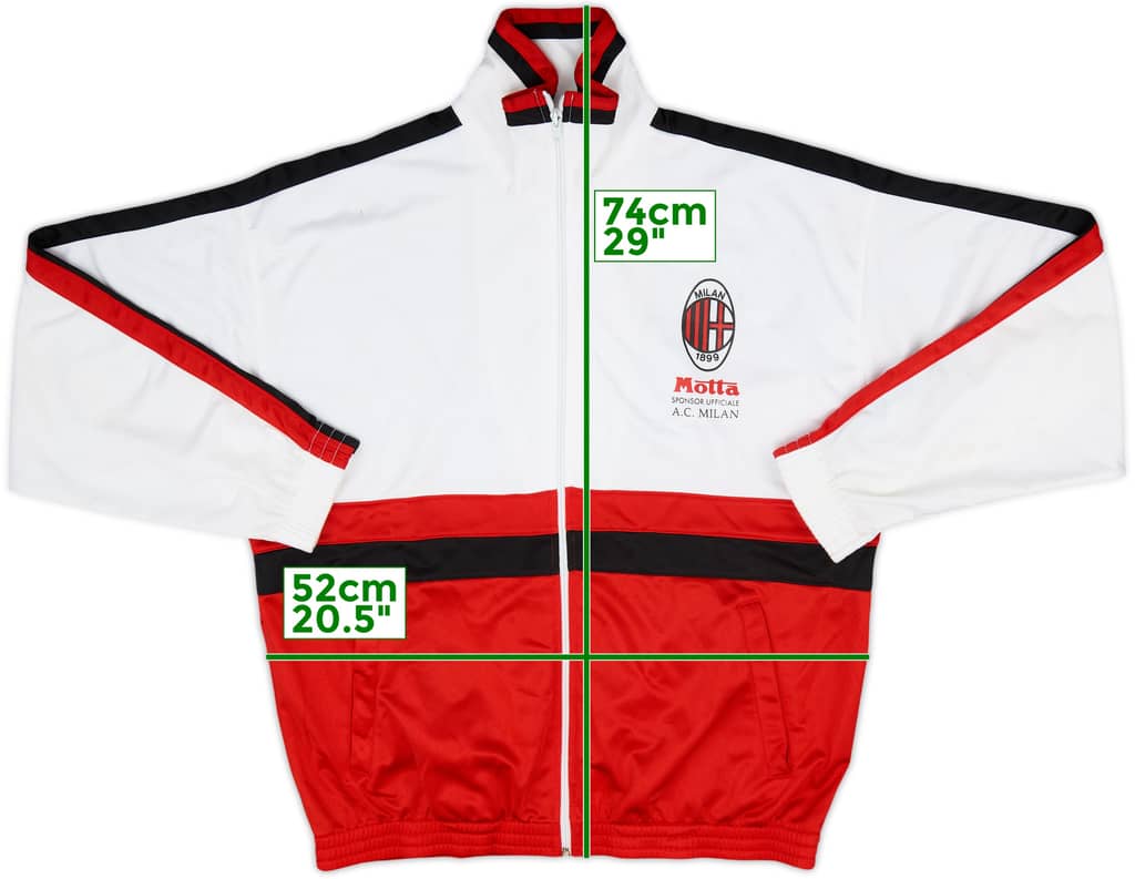 1993-94 AC Milan Supporters Track Jacket - 9/10 - (XL)