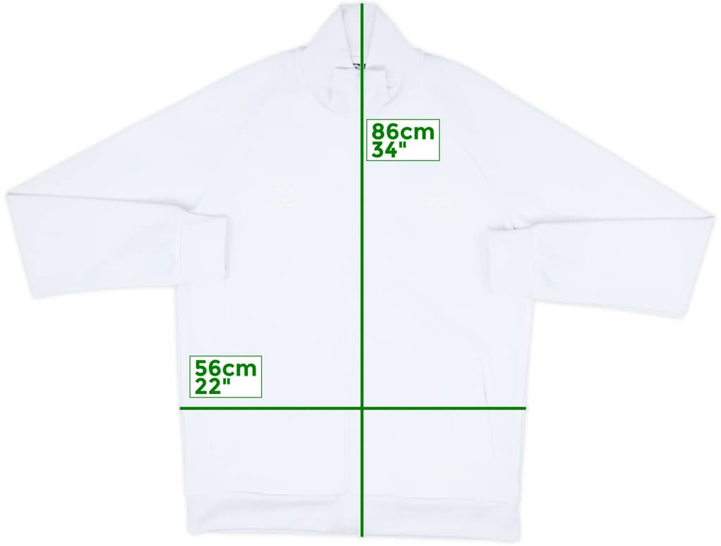 2016-17 Denmark Hummel Track Jacket - 9/10 - (XL)