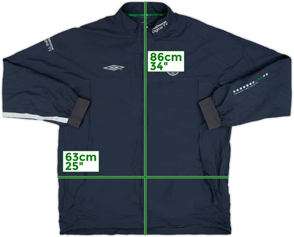 2001-03 Celtic Umbro Track Jacket - 10/10 - (XL)
