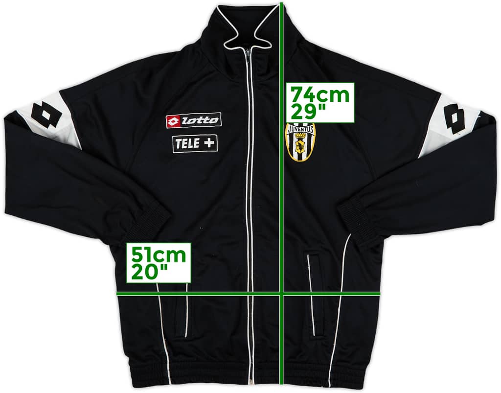 2000-01 Juventus Lotto Track Jacket - 8/10 - (S)