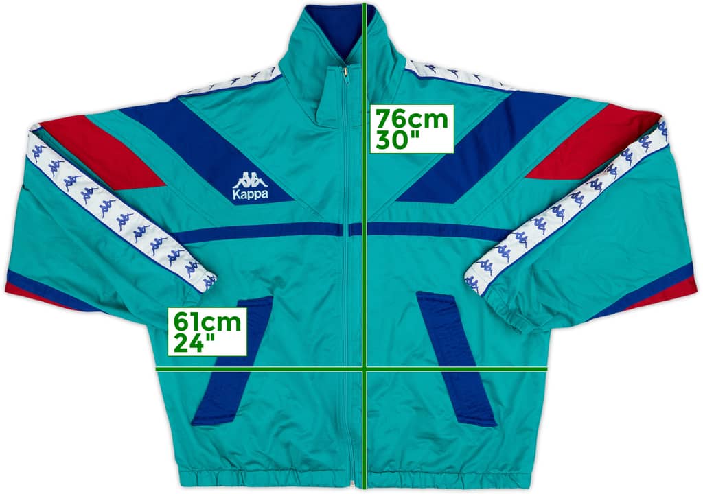 1992-95 Barcelona Kappa Track Jacket - 8/10 - (L)