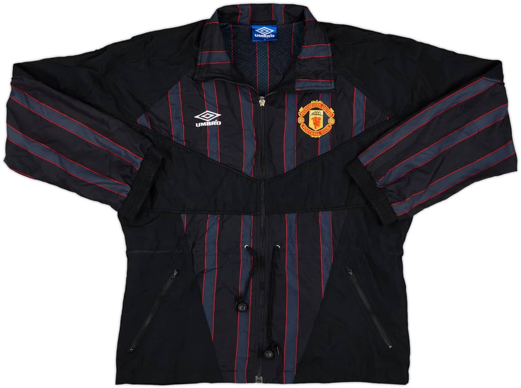 1993-94 Manchester United Umbro Track Jacket - 8/10 - (M)