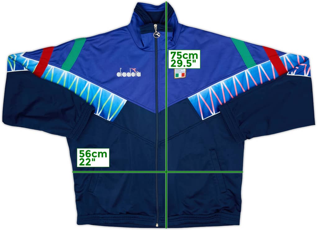 1994 Italy Diadora Track Jacket - 9/10 - (L)
