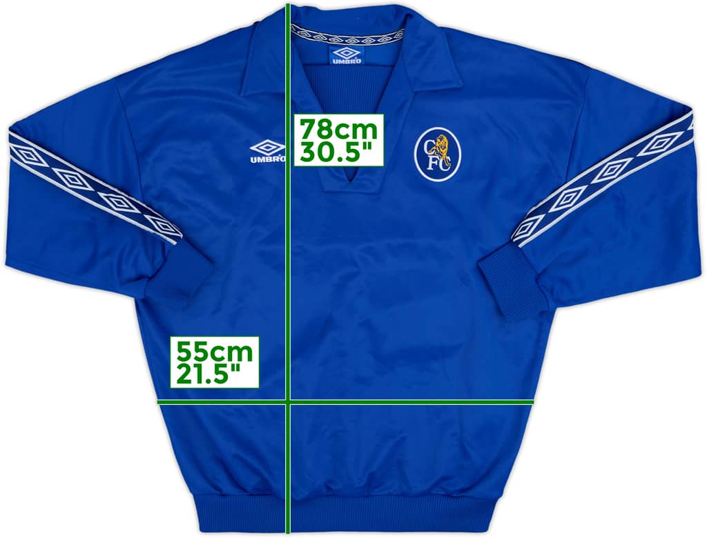 1995-97 Chelsea Umbro Drill Top - 9/10 - (XL)