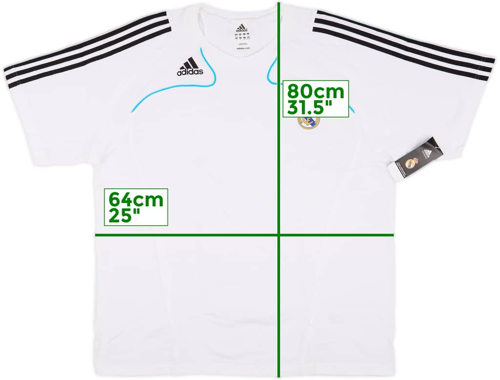2008-09 Real Madrid adidas Cotton Tee (3XL)