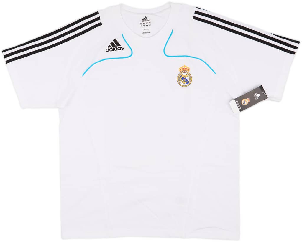 2008-09 Real Madrid adidas Cotton Tee (L/XL)