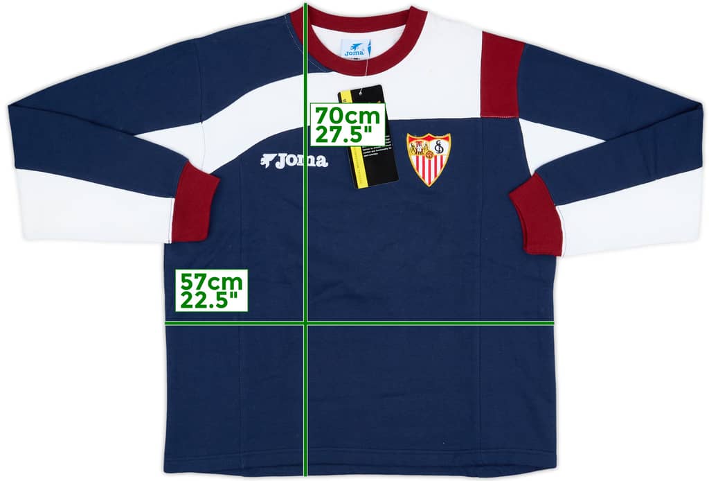 2004-05 Sevilla Joma Sweat Top (S)