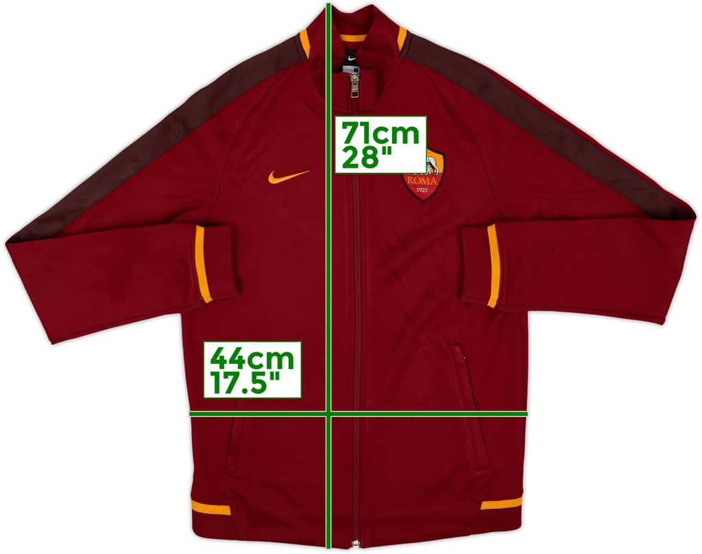 2015-16 Roma Nike Track Jacket - 8/10 - (S)