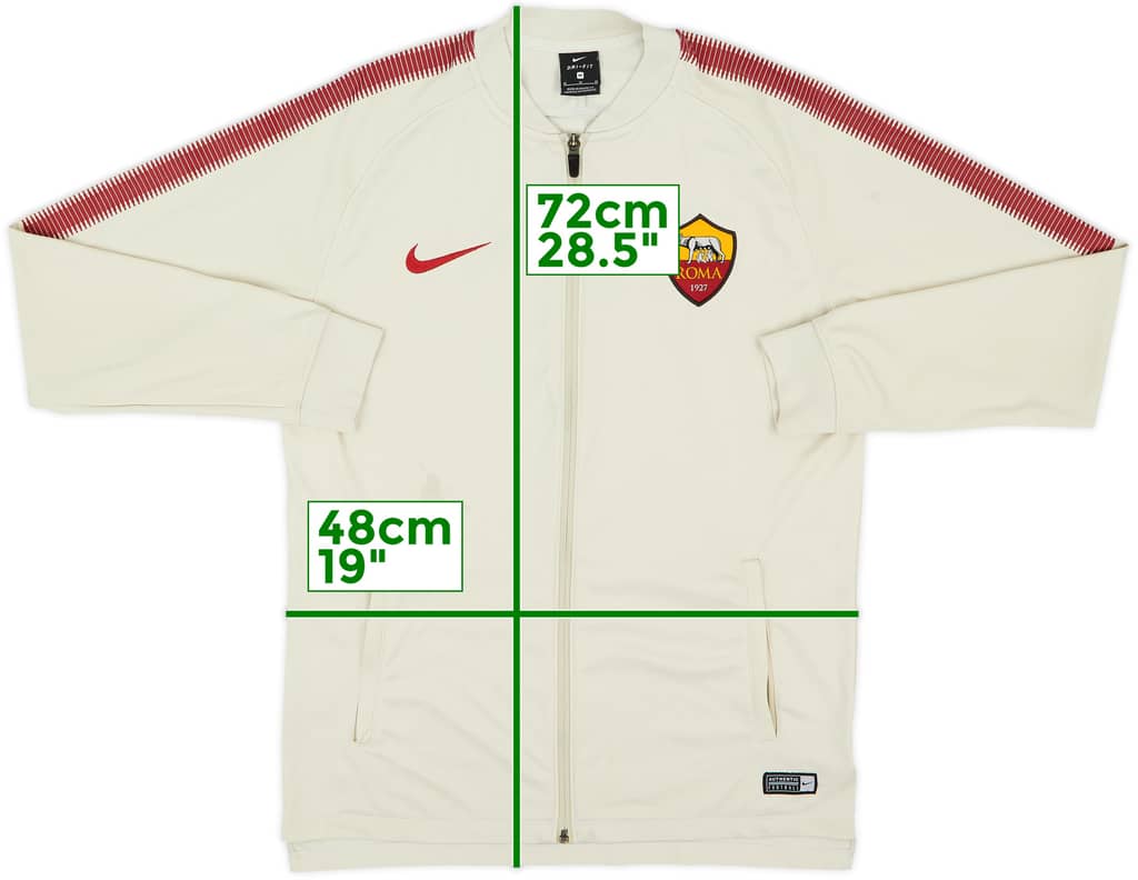 2018-19 Roma Nike Track Jacket - 6/10 - (M)