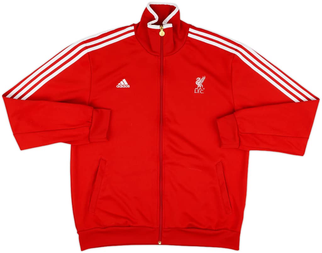 2010-11 Liverpool adidas Track Jacket - 9/10 - (L)