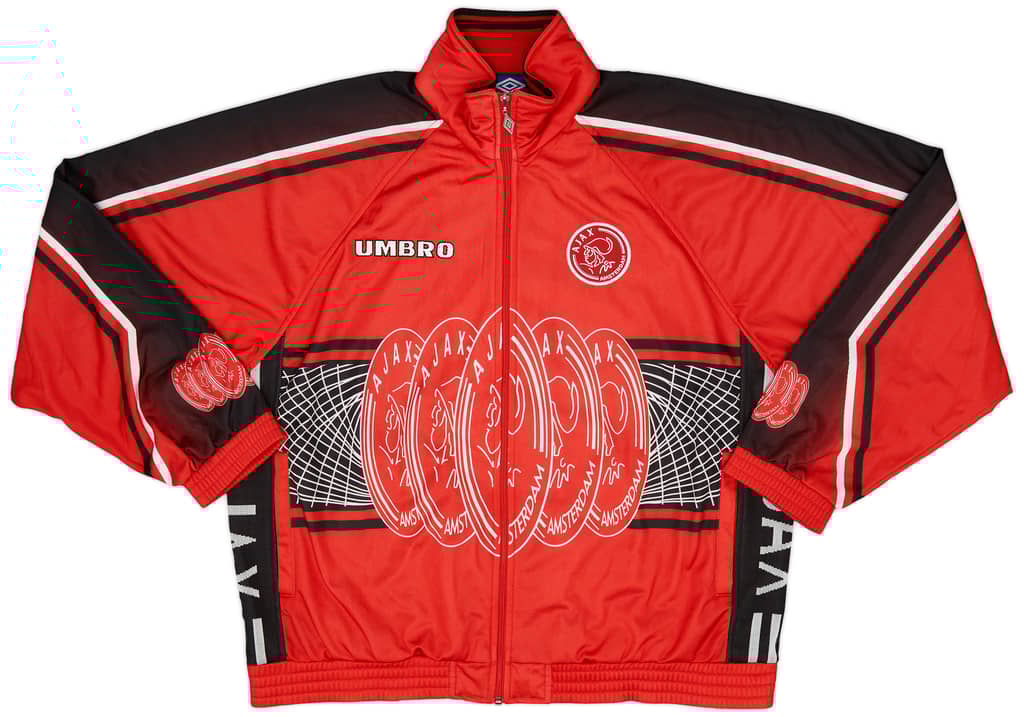 1997-98 Ajax Umbro Track Jacket - 9/10 - (XL)