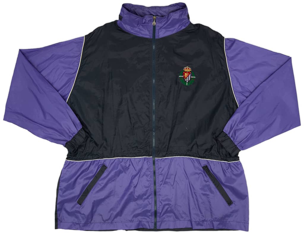 1993-95 Real Valladolid Kelme Hooded Rain Jacket - 8/10 - (XXL)