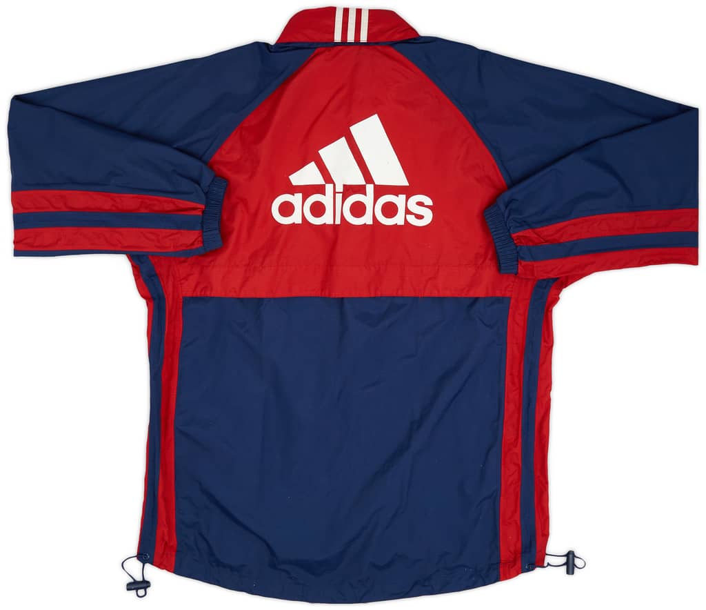 1998-00 Bayern Munich adidas Hooded Rain Jacket - 6/10 - (L)