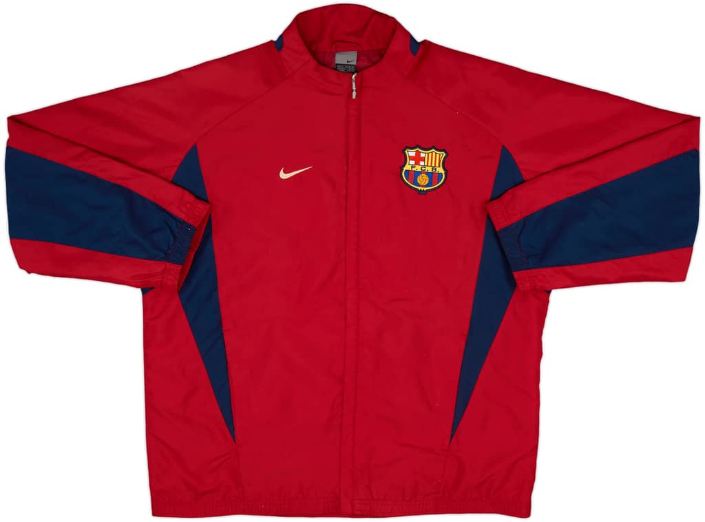 2001-02 Barcelona Nike Track Jacket - 8/10 - (L)