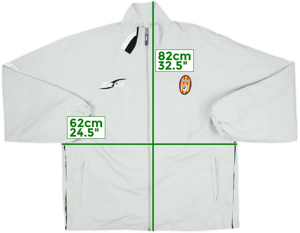 2004-05 Benevento Zeus Track Jacket - 8/10 - (XL)