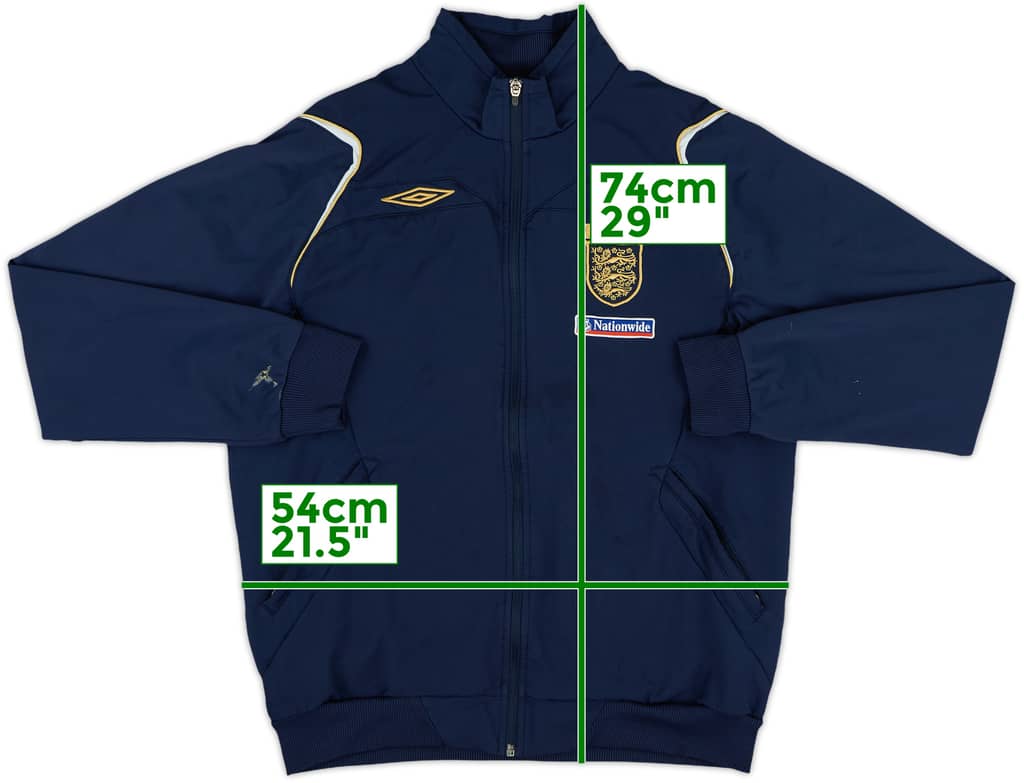 2006-07 England Umbro Track Jacket - 7/10 - (L)